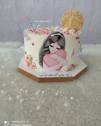 کیک دخترانه ناز??? سفارش مشتری همیشگی