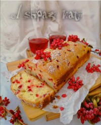 کیک زرشک تازه