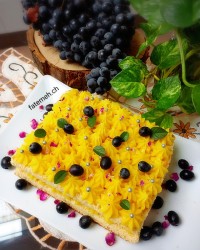 کرم خامه شکلاتی بدون نیازبه خامه