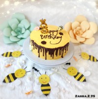 کیک تولد دختر گلم