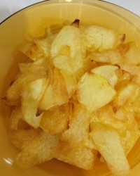 چیپس نمکی خونگی