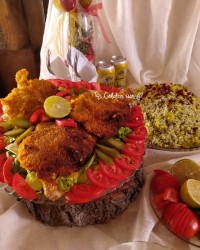 شنیسل مرغ متفاوت