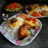 مرغ زعفرانی