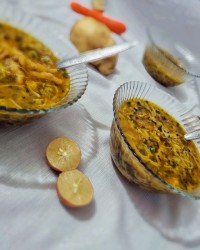 سوپ پای مرغ ورق بزنید