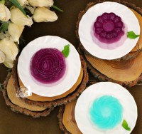 ژله ماست و خامه