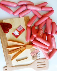 سوسیس مرغ خانگی