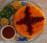 تهچین مرغ