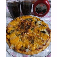 خمیر پیتزا فوری