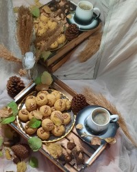 کوکی هویج و گردو