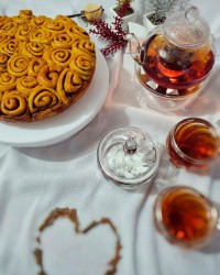 نون رول دارچینی