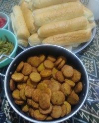 فلافل دسته جمعی