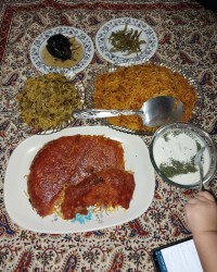 ناهار روز پنج شنبه آخرمهرماه