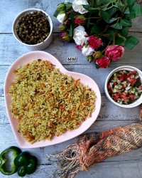 دمی چشم بلبلی و هویج
