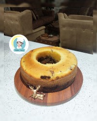 کیک مرمری شکلاتی