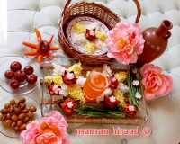 خوراک یتیم چه با پلو دو رنگ