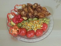 بنیه مرغ زعفرانی - حلیم بوقلمون با شیر