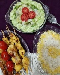 جوجه تابه ای بابرنج