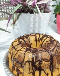 کیک زبرا پنبه ای