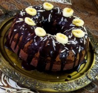 کیک دوبل چاکلت