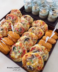 مینی پیتزا، کراکت ، پان اسپانیا