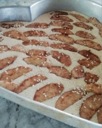 کیک سیب ونارگیل