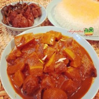 خورش کدو حلوایی