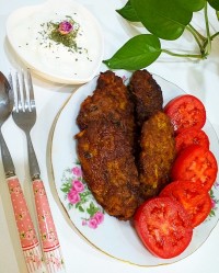 شامی کباب. چالش استاد سراجی عزیز.