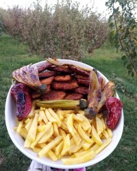 کوکو سیب زمینی خام???? وغیره?‍♀️?‍♀️