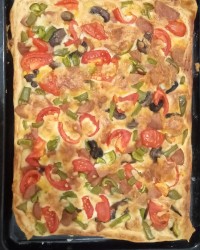 پیتزا سبزیجات