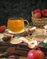 دمنوش سیب و دارچین