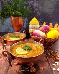 سوپ شلغم و پیاز