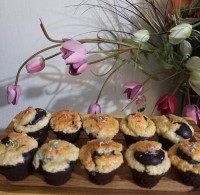 پای شکلاتی نارگیلی