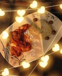 شوید پلو با گوشت