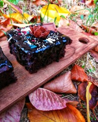 کیک خیس شکلاتی❤