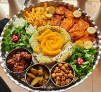 شوید پلو با ماهی تقدیم نگاه زیباتون دوستای قشنگم