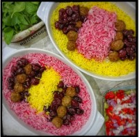 آلبالو پلو
