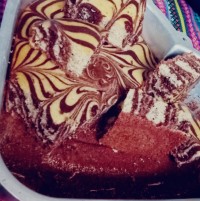 کیک زبرا جان