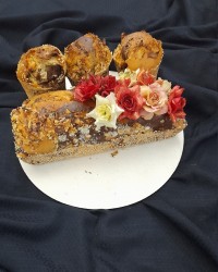 کیک دورنگ عصرانه من