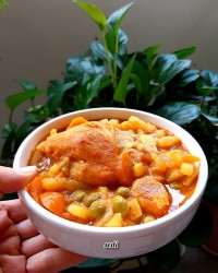 خورش نخود فرنگی