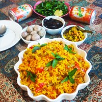 دمپخت لوبیا سبز سلام به دوستان گلم