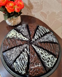 کیک شکلاتی خیس