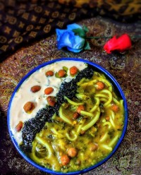 آش رشته مامان پز