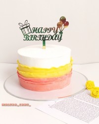 کیک_پاییزی با فیلینگ موز و گردو و کارامل ?