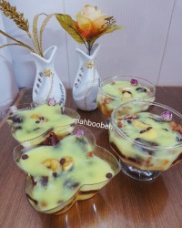 دسر پودینگ با پودینگ آماده