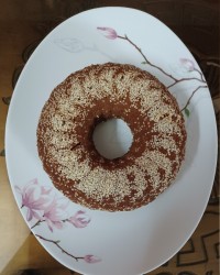 کیک قهوه و گردو