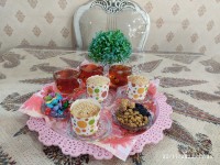 کاپ کیک کشمش و گردو