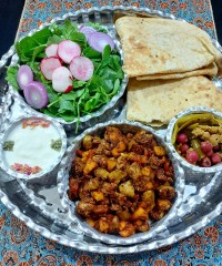 خوراک مرغ و جگر