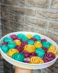 ژله فرفره ای یا رولتی