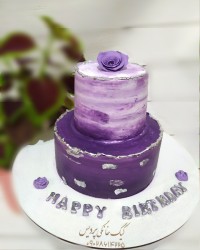 مینی کیک بنفش