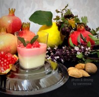 پودینگ انار